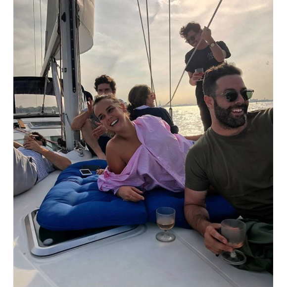Pauline Ducruet à New York avec des amis un dimanche de septembre 2017, photo Instagram.