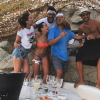 Pauline Ducruet à Mykonos avec des amis début août 2017, photo Instagram.