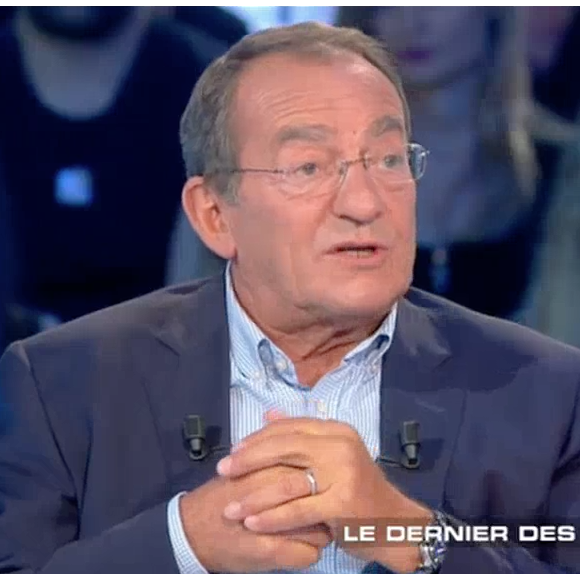 Jean-Pierre Pernaut dans "Salut les Terriens !" sur C8. Le 9 septembre 2017.