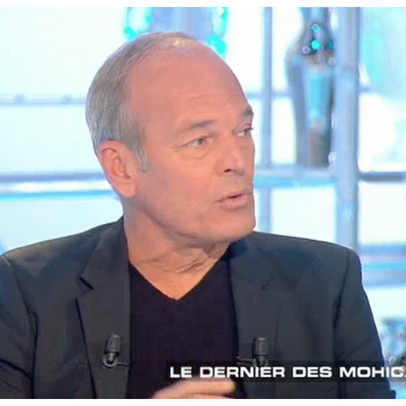 Jean-Pierre Pernaut dans "Salut les Terriens !" sur C8. Le 9 septembre 2017. Laurent Baffie a eu un petit accrochage avec le journaliste.