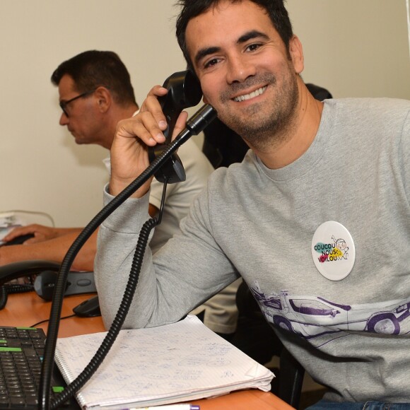 Alex Goude lors de la 13ème édition du Charity Day dans la salle des marchés d'Aurel BGC dans le quartier de la Bourse à Paris le 11 septembre 2017. © Veeren / Bestimage