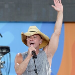 Kenny Chesney lors du Good Morning America (GMA) Summer Concert Series à Central Park, New York City, le 8 juillet 2016.