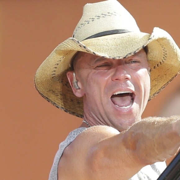 Kenny Chesney lors du Good Morning America (GMA) Summer Concert Series à Central Park, New York City, le 8 juillet 2016.