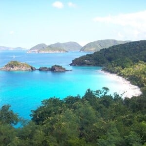 Trunk Bay à St. John en 2009.