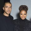 Janet Jackson et son mari Wissam Al Mana - People au defile Giorgio Armani pret-a-porter Automne-Hiver 2013/2014 pendant la fashion week de Milan, le 25 fevrier 2013.