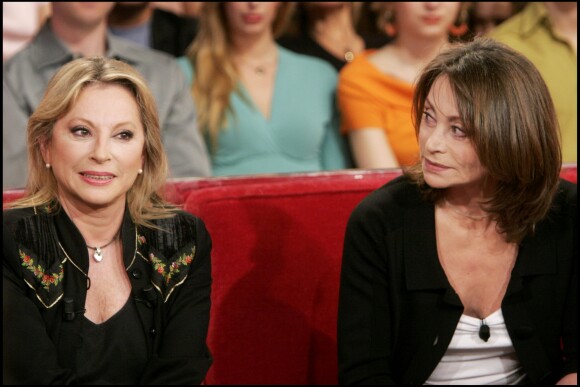 Véronique et sa soeur Violaine Sanson - Vivement Dimanche, le 20 avril 2005