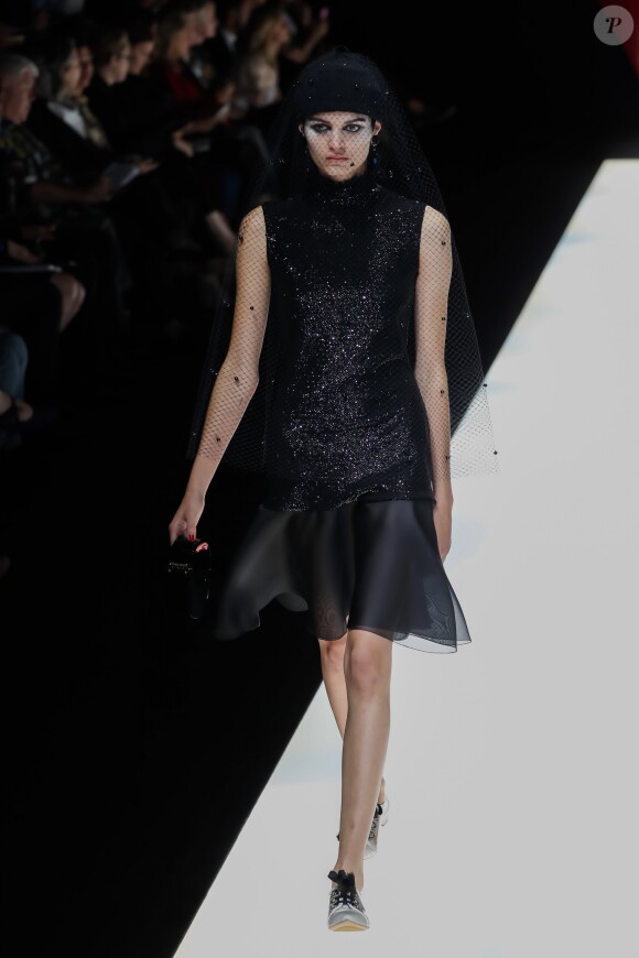 Défilé de mode printemps-été 2018 "Giorgio Armani" lors de la fashion week de Milan. Le 22 septembre 2017  Women Fashion Show SS 2018 Giorgio Armani Catwalk Milan - Italy 22 september 201722/09/2017 - Milan