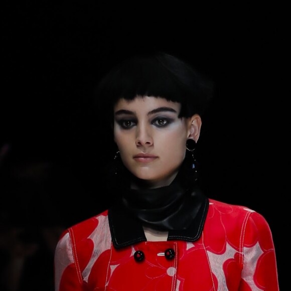 Défilé de mode printemps-été 2018 "Giorgio Armani" lors de la fashion week de Milan. Le 22 septembre 2017  Women Fashion Show SS 2018 Giorgio Armani Catwalk Milan - Italy 22 september 201722/09/2017 - Milan