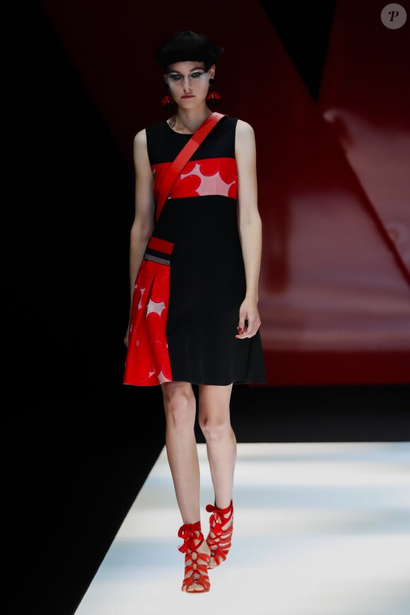 Défilé de mode printemps-été 2018 "Giorgio Armani" lors de la fashion week de Milan. Le 22 septembre 2017  Women Fashion Show SS 2018 Giorgio Armani Catwalk Milan - Italy 22 september 201722/09/2017 - Milan