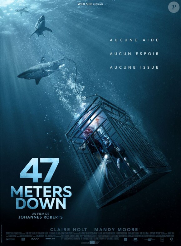 affiche du film 47 Meters Down, en salles le 28 septembre 2017