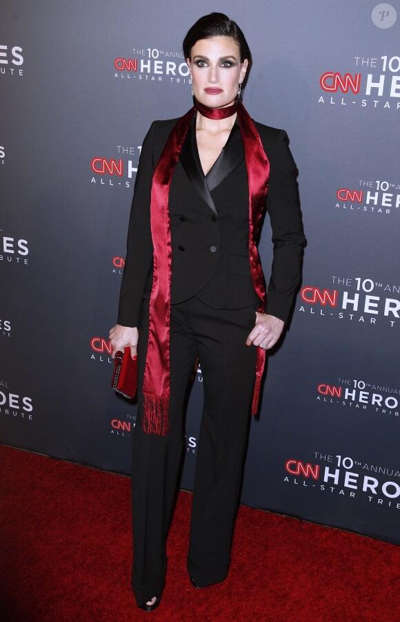 Idina Menzel au 10ème anniversaire de CNN Heroes au musée américain d'histoires naturelles à New York, le 11 novembre 2016