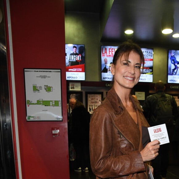 Marion Dumas - Première de la pièce "La fève du samedi soir" au Théâtre Apolo à Paris le 28 septembre 2017. © Lionel Urman/Bestimage