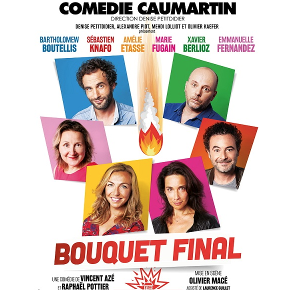 "Bouquet final" à l'affiche de la Comédie Caumartin, du 19 septembre 2017.
