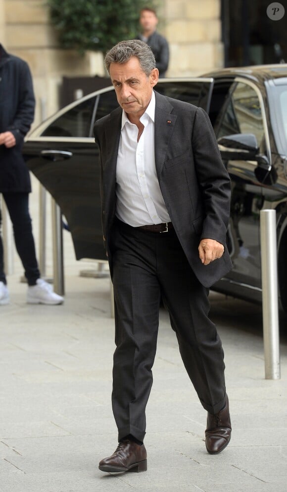 Nicolas Sarkozy à Paris le 27 septembre 2017