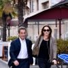 Semi-Exclusif - Nicolas Sarkozy et sa femme Carla Bruni-Sarkozy sont allés diner au restaurant "La Petite Maison" après avoir participé aux Journées d'études du Parti Populaire Européen à l'hôtel Méridien à Nice, le 1er juin 2016. © Bruno Bebert/Bestimage