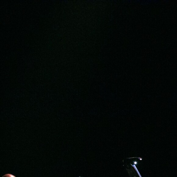 Exclusif - no web - Carla Bruni-Sarkozy en concert au théâtre de Bourbon Country à Porto Alegre le 24 août 2015. Le 22 elle donnait un concert à Rio de Janeiro et le 26 elle donnera un concert à Sao Paulo avant de terminer par un concert à Buenos Aires le 28 août.