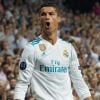 Cristiano Ronaldo lors du match de Champions League "Real Madrid - Apoel Nicosie (3-0)" au Stade Santiago Bernabeu à Madrid, le 13 septembre 2017.