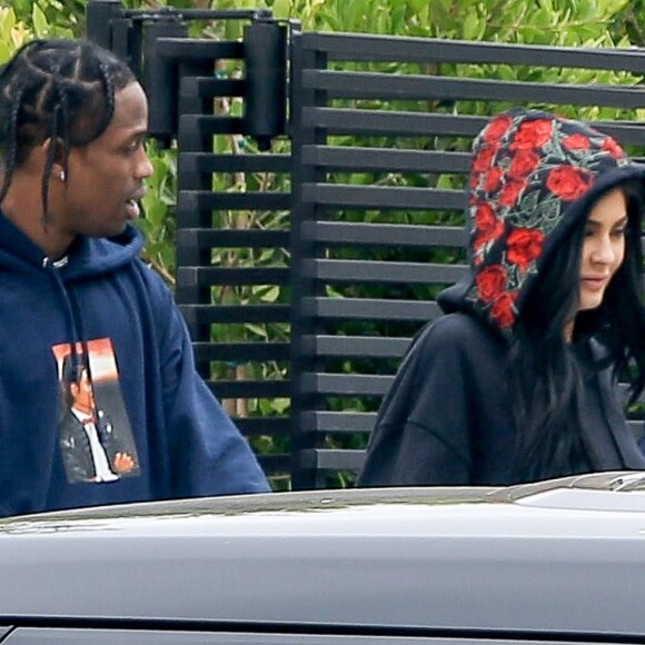 Exclusif - Travis Scott et Kylie Jenner à Los Angeles le 31 mai 2017