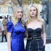Dakota et Elle Fanning - Défilé de mode printemps-été 2018 "Miu Miu" au Palais d'Iéna. Paris, le 3 octobre 2017 © CVS-Veeren / Bestimage