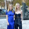 Dakota et Elle Fanning - Défilé de mode printemps-été 2018 "Miu Miu" au Palais d'Iéna. Paris, le 3 octobre 2017 © CVS-Veeren / Bestimage