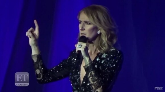 Céline Dion rend hommage aux victimes de la fusillade de Las Vegas. Octobre 2017