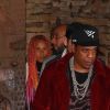 Jay Z, Beyonce - Les célébrités arrivent au Tao pour la première after party de SNL à New York le 30 septembre 2017.