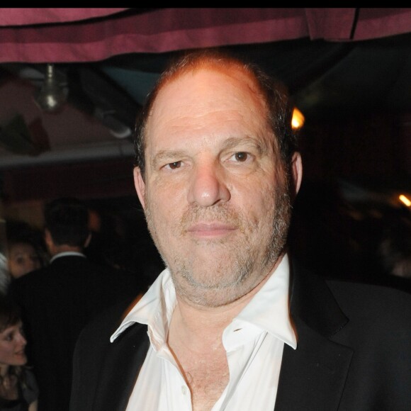 Harvey Weinstein au concert de M au Baron à Cannes le 17 mai 2010