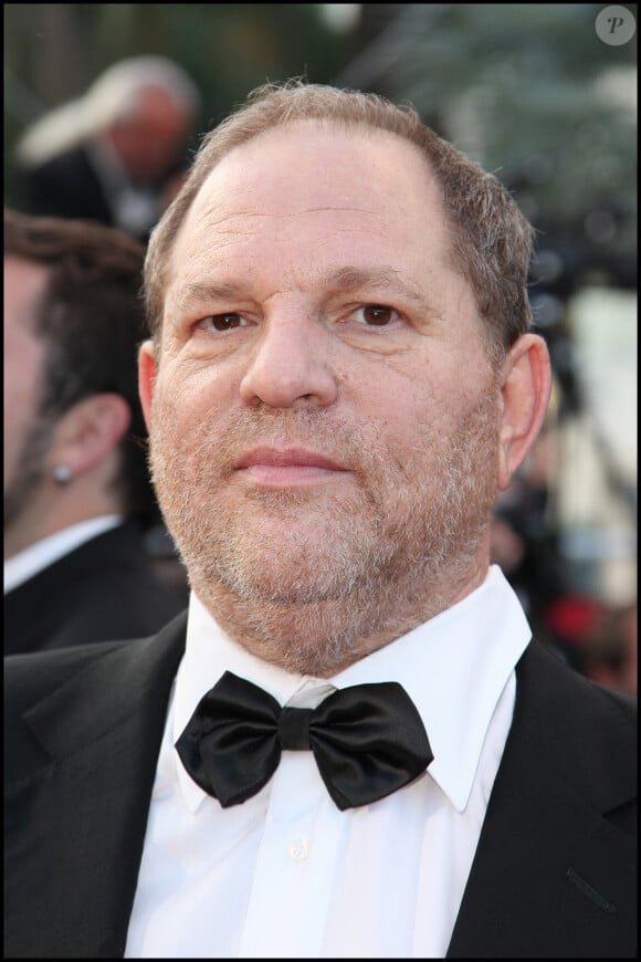Harvey Weinstein - Montée des marches du film "Wall Street : L'argent ne dort jamais" au Festival de Cannes le 14 mai 2010