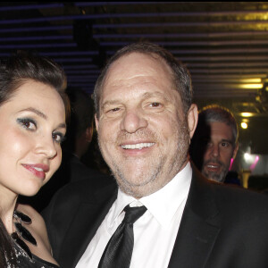 Harvey Weinstein et sa femme Georgina Chapman à la soirée Chopard lors du Festival de Cannes le 17 mai 2010