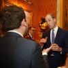 Le prince William, duc de Cambridge à la réception "World mental health day" au palais de Buckingham à Londres le 10 octobre 2017.