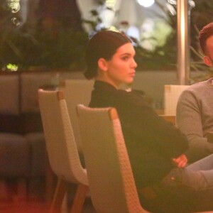 Exclusif - Kendall Jenner et son petit ami Blake Griffin sont dîné au restaurant Ocean Prime à Beverly Hills, le 11 octobre 2017.