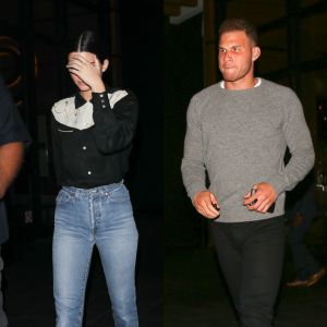 Exclusif - Kendall Jenner et son petit ami Blake Griffin sont dîné au restaurant Ocean Prime à Beverly Hills, le 11 octobre 2017.