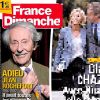 Couverture du magazine France Dimanche en kiosques le 13 octobre 2017