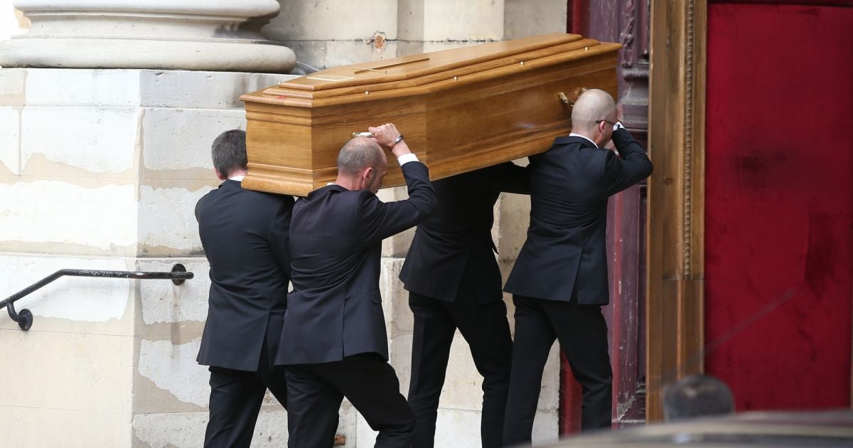 Les obsèques de Jean Rochefort en l'église Saint-Thomas d'Aquin à Paris ...