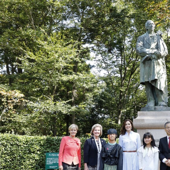 La princesse Mary de Danemark lors d'un voyage officiel pour célébrer les 150 ans de relations diplomatiques entre le Danemark et le Japon le 10 octobre 2017.10/10/2017 - 