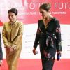 Le prince héritier Frederik de Danemark et la princesse Mary ont pris part en compagnie du prince héritier Naruhito du Japon et de la princesse Masako à une réception en l'honneur des 150 ans d'amitié entre leurs deux pays, au dernier jour de leur visite officielle, le 12 octobre 2017 à Tokyo.