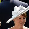 Carole Middleton - La famille royale d'Angleterre lors de la première journée des courses hippiques "Royal Ascot" le 20 juin 2017.