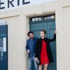 Exclusif - Sagamore Stevenin et Caroline Proust (en Courréges) lors de la clôture du 19ème Festival des Antipodes de Saint Tropez Le 14 octobre 2017 © Alexis Marizy / Bestimage