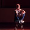 Exclusif - Andréa Bescond - Représentation de la pièce de théâtre "Les Chatouilles" lors du Festival de Ramatuelle le 3 aout 2017. © Cyril Bruneau/Bestimage