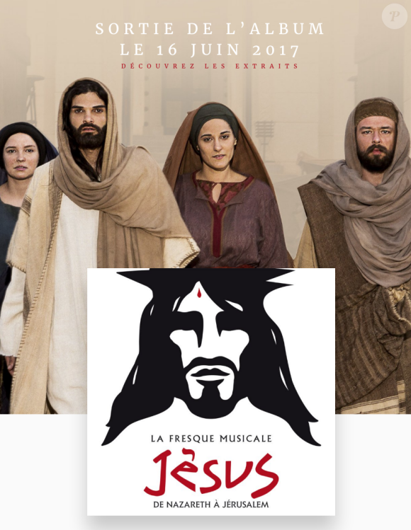 "Jésus, de Nazareth à Jérusalem", album disponible depuis le 16 juin 2017.