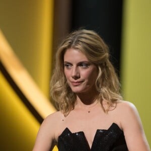 Mélanie Laurent (César du meilleur documentaire pour "Demain") - 41e cérémonie des César au Théatre du Chatelet à Paris le 26 février 2016