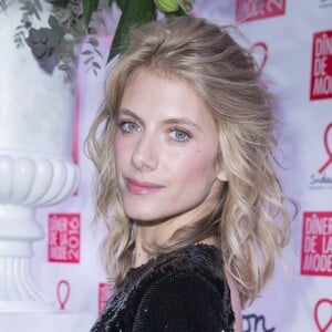 Mélanie Laurent - Dîner de la mode 2016 pour le Sidaction au pavillon d'Armenonville à Paris, le 28 janvier 2016. © Olivier Borde/Bestimage