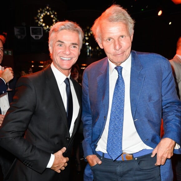 Exclusif - Cyril Viguier et Patrick Poivre d'Arvor - Soirée d'anniversaire des 30 ans de TV Magazine au Pavillon des Champs-Elysées à Paris le 17 octobre 2017. © Coadic Guirec/Bestimage