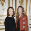Nathalie Baye et sa fille Laura Smet - Soirée des "Révélations César 2015" à l'hôtel Meurice à Paris le 12 janvier 2015