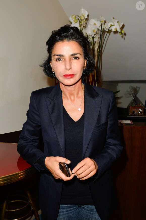 Semi-exclusif - Rachida Dati - Inauguration du théâtre de la Tour Eiffel à Paris le 16 octobre 2017. © Coadic Guirec/Bestimage