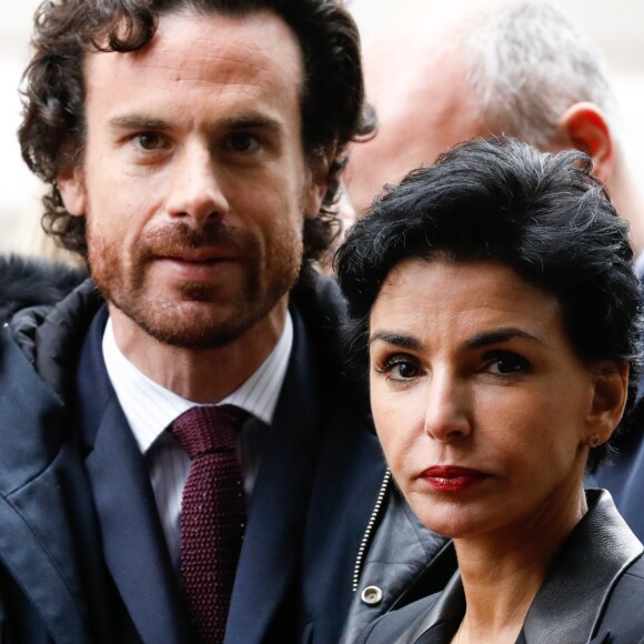Rachida Dati et Mathias Viche­rat - Inauguration du centre culturel et spirituel orthodoxe russe à Paris le 19 octobre 2016. © Alain Guizard / Bestimage