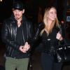 Exclusif - Mariah Carey et son compagnon Bryan Tanaka quittent le restaurant Blue Ribbon Brasserie à New York, le 17 octobre 2017.