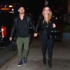 Exclusif - Mariah Carey et son compagnon Bryan Tanaka quittent le restaurant Blue Ribbon Brasserie à New York, le 17 octobre 2017.