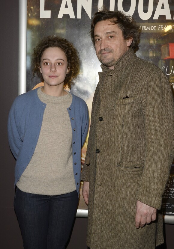Alice de Lencquesaing et Louis-Do de Lencquesaing - Avant-première du film "L'Antiquaire" au Cinéma des Cinéastes à Paris, le 17 mars 2015.