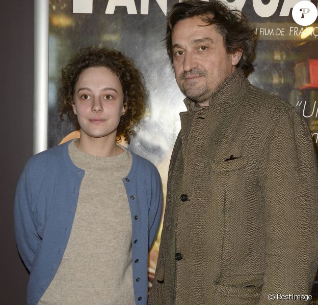 Alice de Lencquesaing et Louis-Do de Lencquesaing - Avant-première du film "L'Antiquaire" au Cinéma des Cinéastes à Paris, le 17 mars 2015.